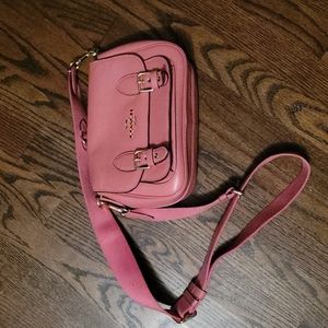 Coach Salmon Purse with buckled